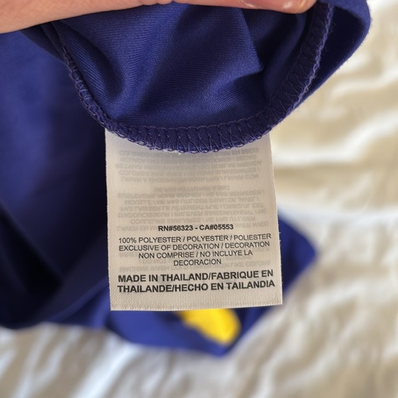 Nike Purple Gold Dri-Fit Kobe Bryant Mamba Rare Muscle Tank Womens Size Large - Picture 9 of 9